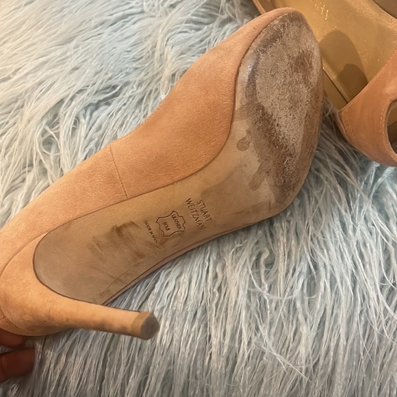 Stuart Weitzman Peep Toe Pumps - Picture 5 of 9